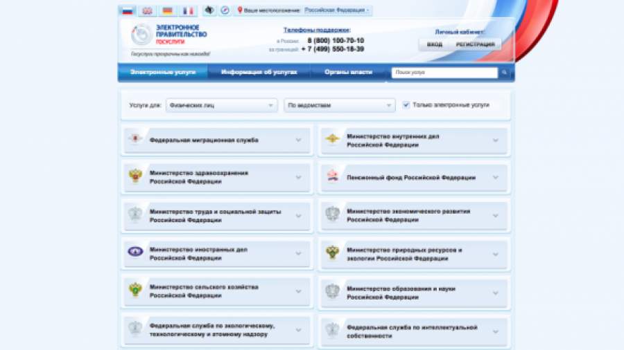 Минэкономразвития распускает «Электронное правительство»