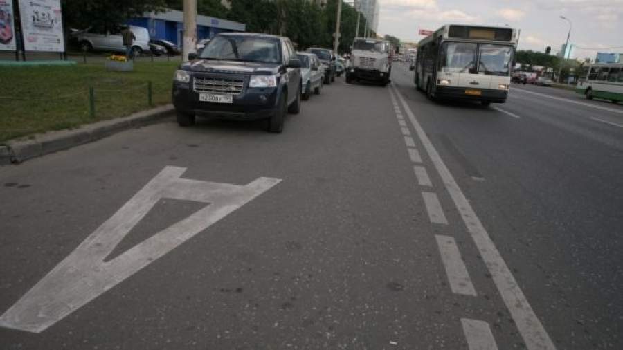 В Москве стирают большинство выделенных полос
