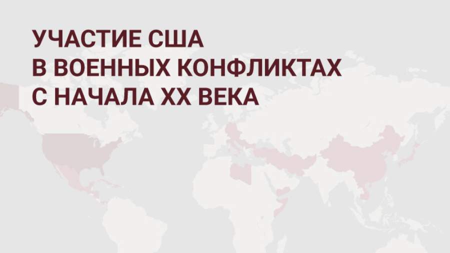 США — в военных конфликтах на территории других стран