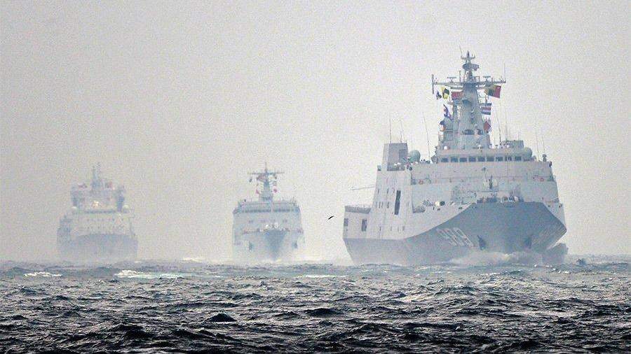 Корабли ВМС Китая направились на учения «Морское взаимодействие-2017» в РФ Корабли ВМС Китая направились на учения «Морское взаимодействие-2017» в РФ