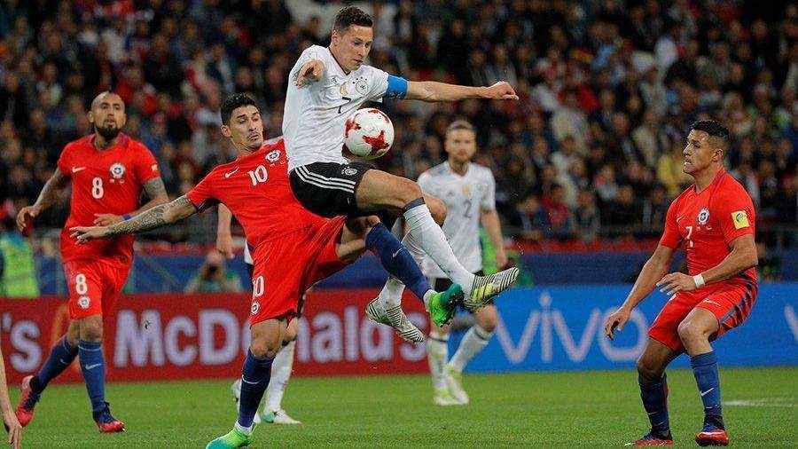 Германия и Чили сыграли вничью в матче Кубка конфедераций в Казани
