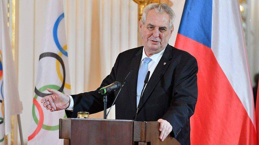 Президент Чехии поддержал идею референдума о выходе из ЕС