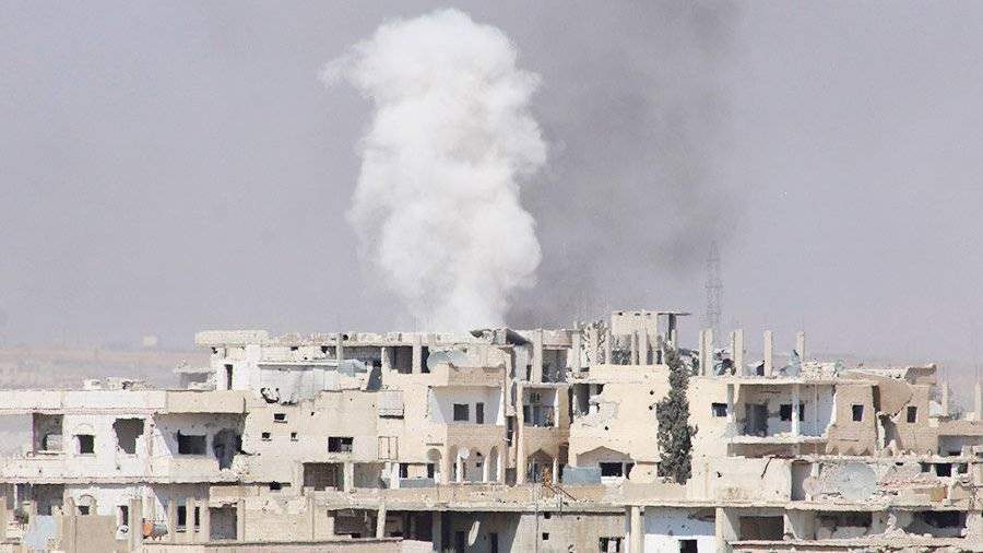 Боевики обстреляли жилые районы на юге Сирии Боевики обстреляли жилые районы на юге Сирии