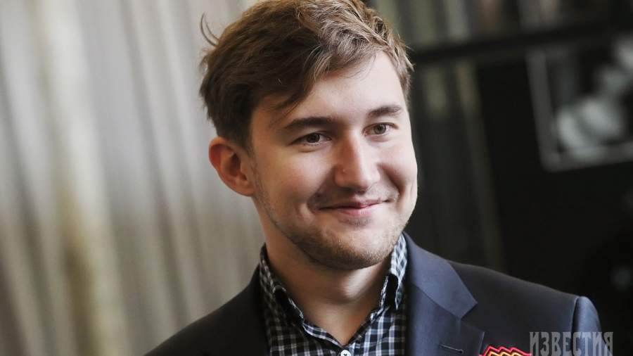 Гроссмейстер Сергей Карякин (Россия)